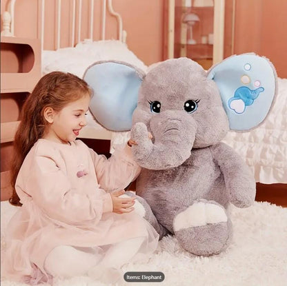 Giant Elephant Stuffed Animal Plush Toy, Large 30" Cute Jumbo Soft Toys, Huge Big Size Plushie, Gifts For Kids